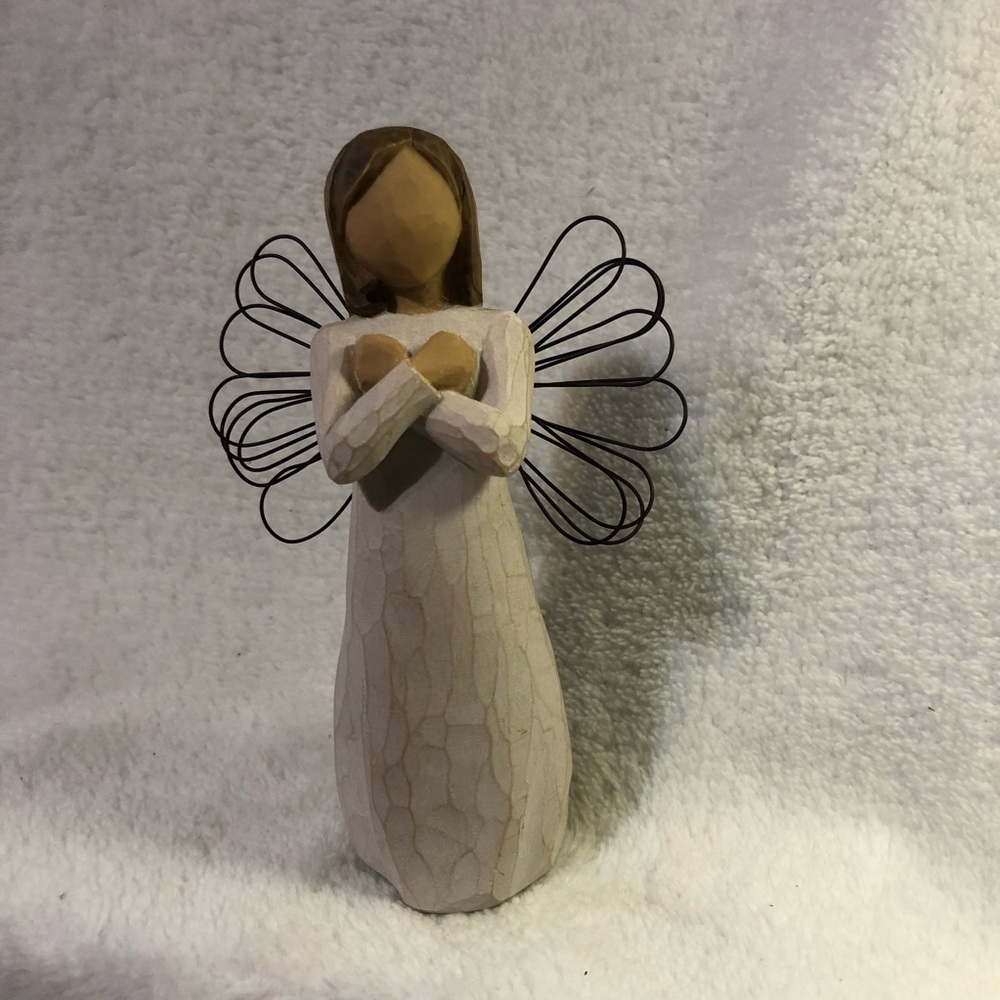 Willow Tree Sign For Love I Love You 2003 resin figure